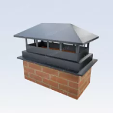 Дымник "Стандарт" Руфтоп (Rooftop) 7016
